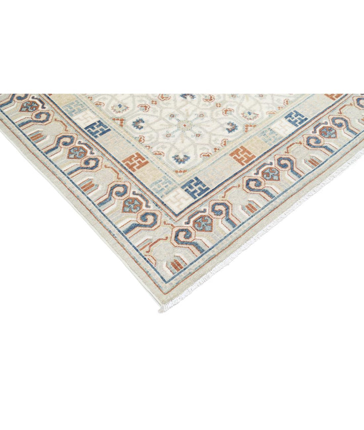 Hand Knotted Khotan Wool Rug 9' 1" x 12' 7" - No. AT27030