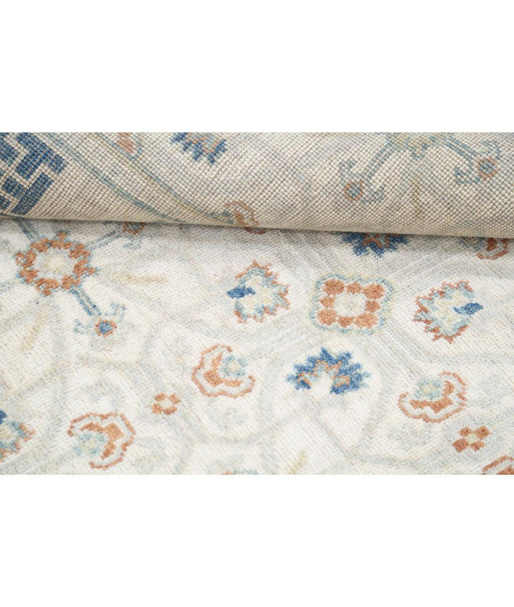 Hand Knotted Khotan Wool Rug 9' 1" x 12' 7" - No. AT27030