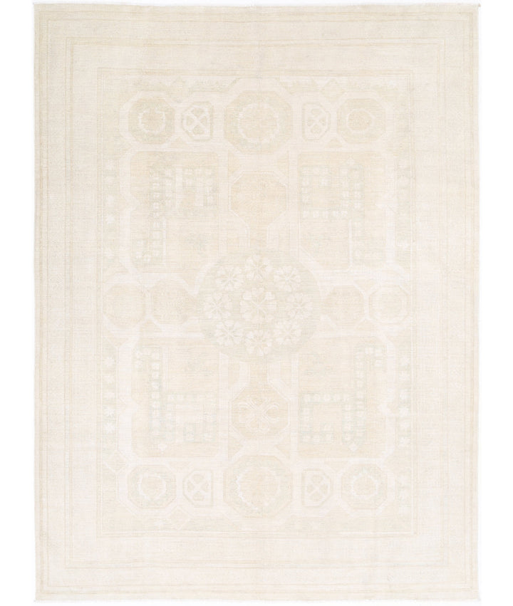 Hand Knotted Khotan Wool Rug 8' 10" x 11' 8" - No. AT98259