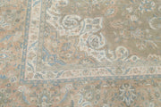 Hand Knotted Vintage Persian Sarouk Wool Rug 10' 6" x 12' 10" - No. AT98298