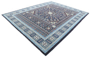 Hand Knotted Fine Mamluk Wool Rug 9' 1" x 11' 9" - No. AT10026