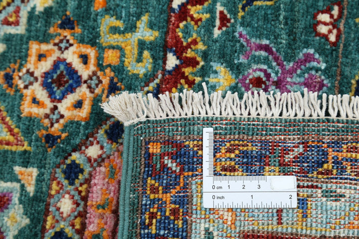 Hand Knotted Mamluk Wool Rug 6' 9" x 9' 6" - No. AT60395