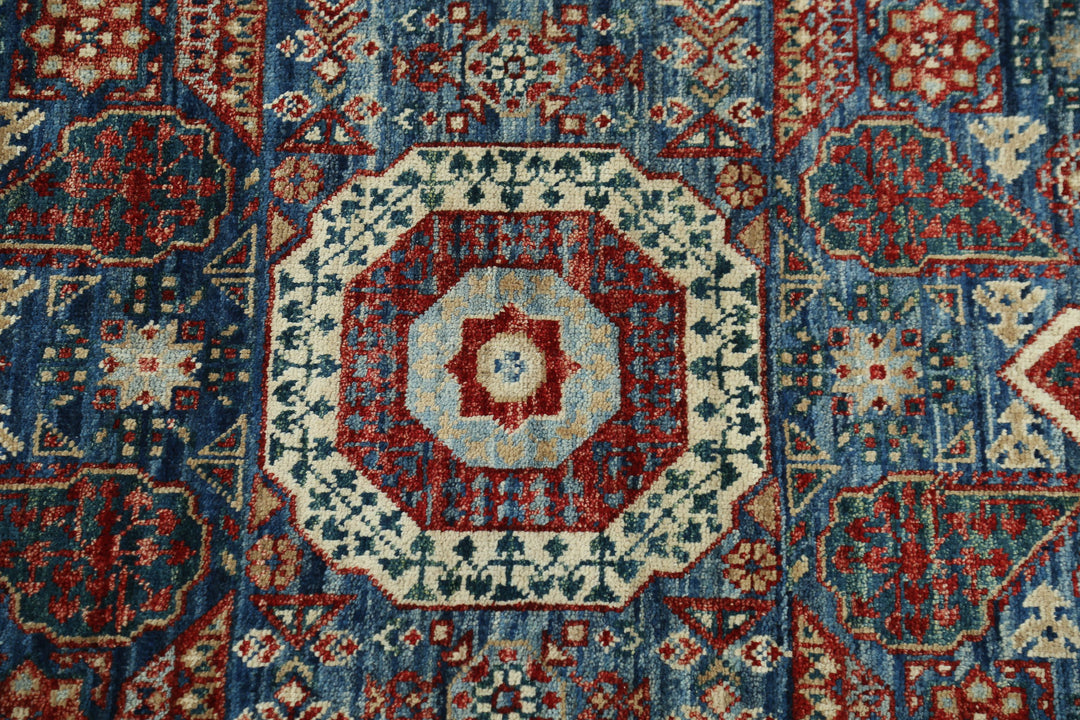 Hand Knotted Mamluk Wool Rug 2' 5" x 11' 7" - No. AT78384