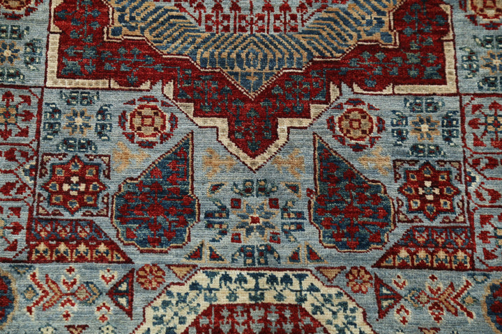 Hand Knotted Mamluk Wool Rug 2' 5" x 9' 8" - No. AT61049