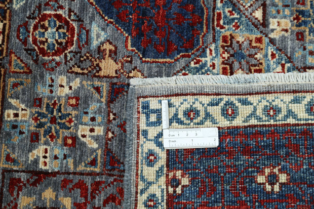 Hand Knotted Mamluk Wool Rug 8' 0" x 9' 11" - No. AT35424