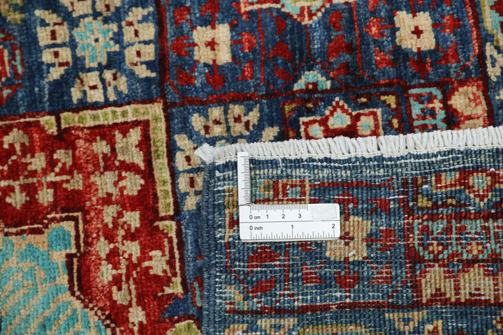 Hand Knotted Mamluk Wool Rug 2' 6" x 9' 10" - No. AT29020