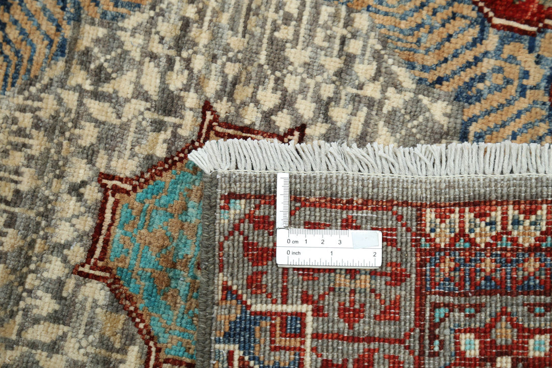 Hand Knotted Mamluk Wool Rug 2' 6" x 19' 6" - No. AT99431