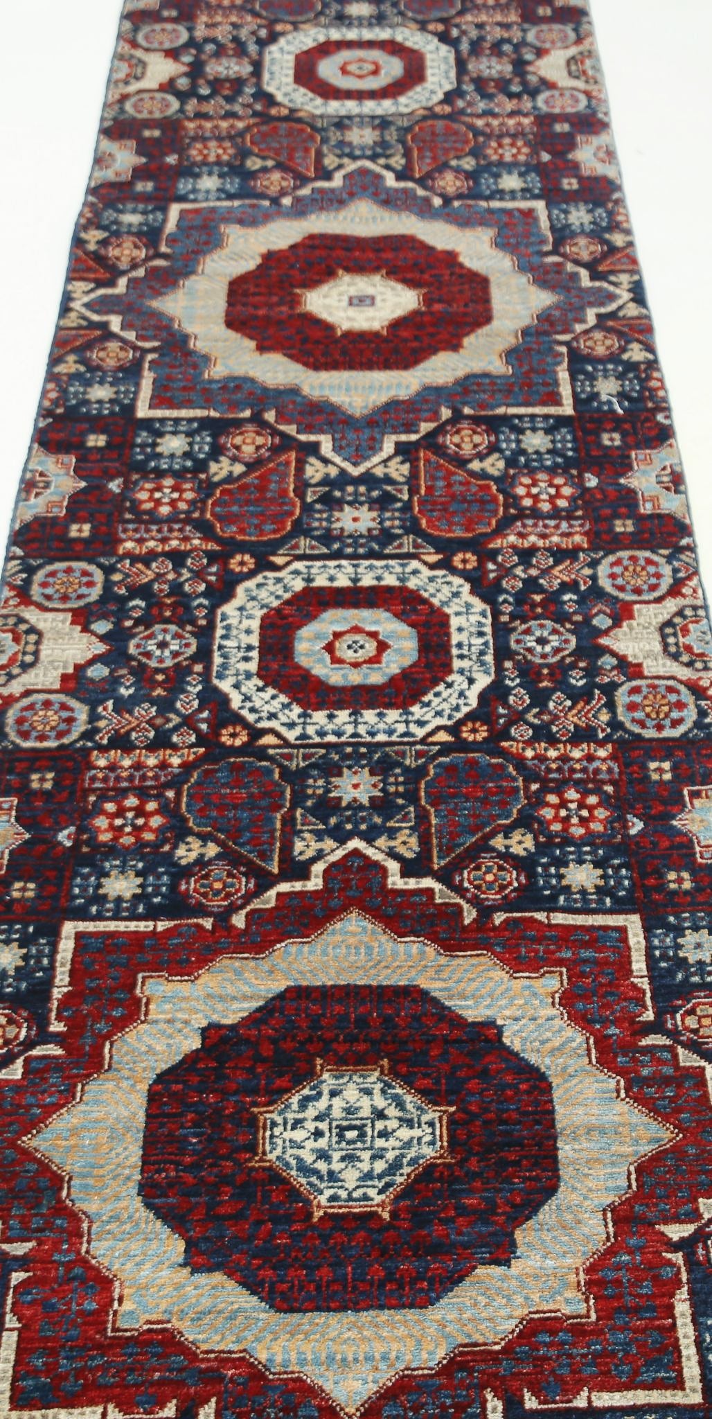Hand Knotted Mamluk Wool Rug 2' 5" x 22' 4" - No. AT46488