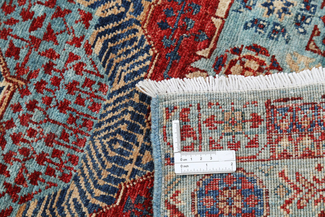 Hand Knotted Mamluk Wool Rug 2' 5" x 13' 6" - No. AT77438