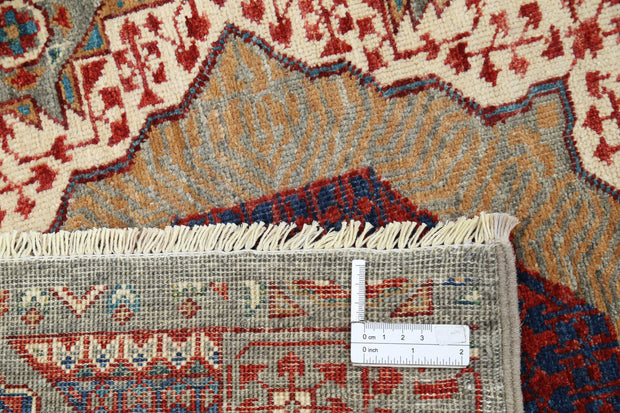 Hand Knotted Mamluk Wool Rug 2' 7" x 14' 7" - No. AT67143