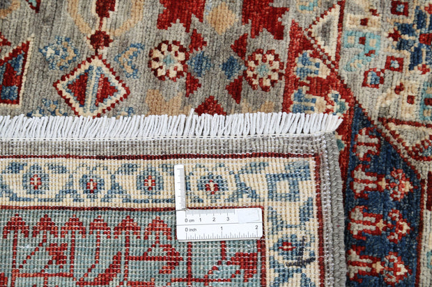 Hand Knotted Mamluk Wool Rug 9' 0" x 11' 11" - No. AT22376