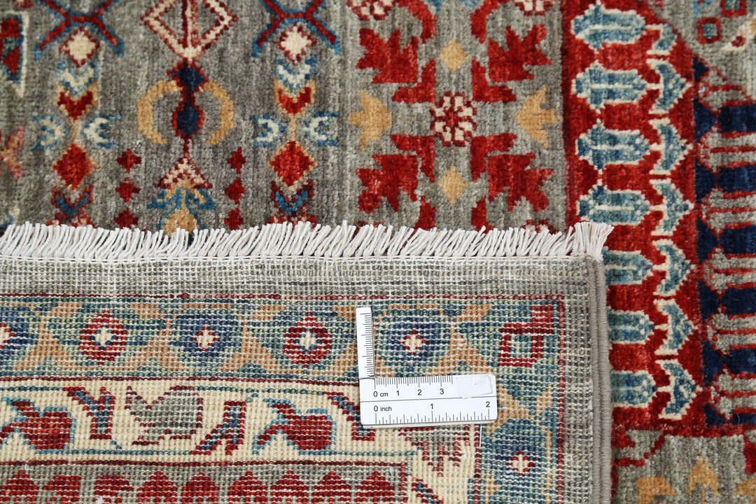 Hand Knotted Mamluk Wool Rug 8' 11" x 13' 11" - No. AT85383