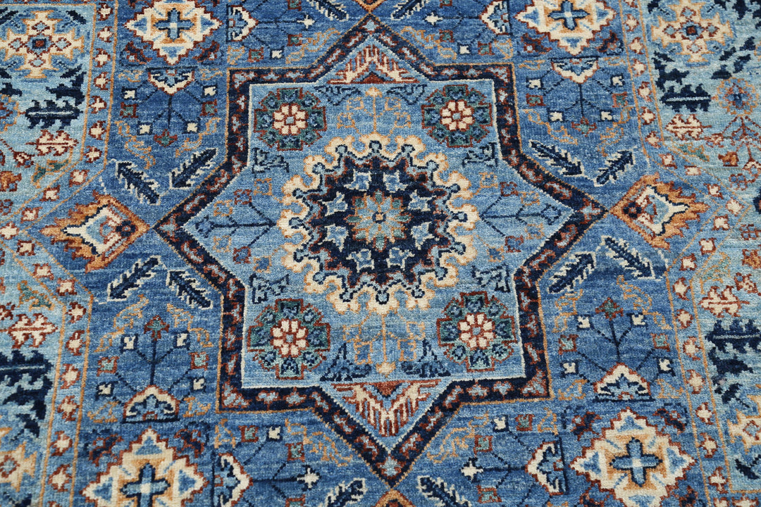 Hand Knotted Mamluk Wool Rug 8' 0" x 9' 9" - No. AT82508