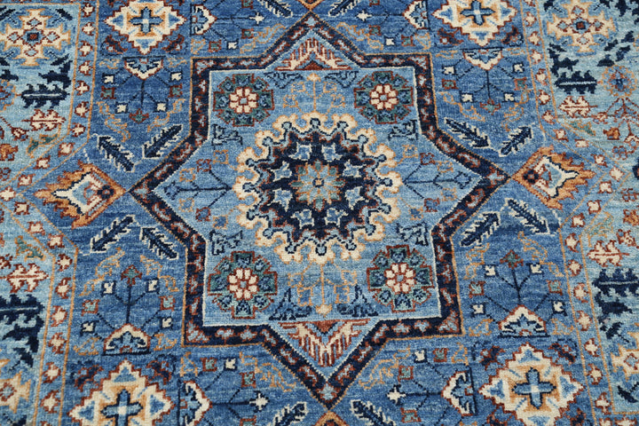Hand Knotted Mamluk Wool Rug 8' 0" x 9' 9" - No. AT82508