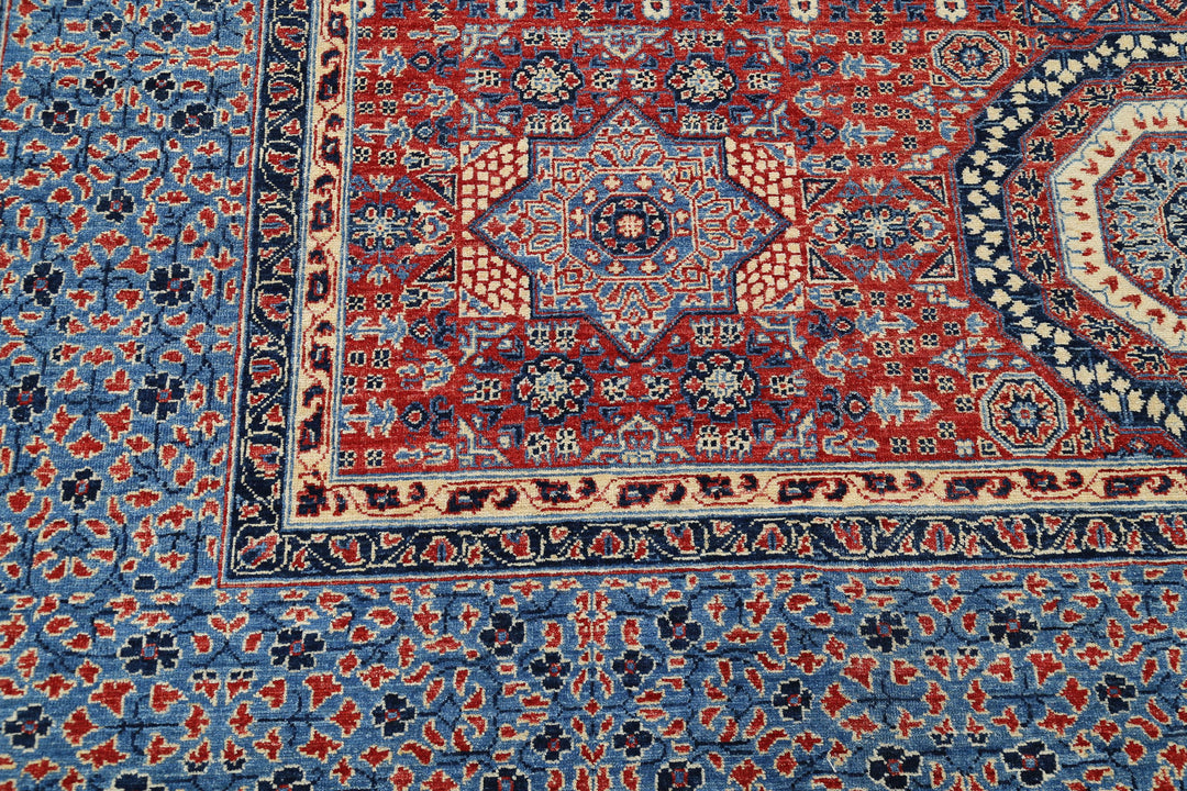 Hand Knotted Mamluk Wool Rug 10' 1" x 13' 8" - No. AT89519