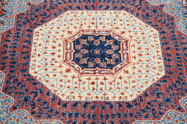Hand Knotted Mamluk Wool Rug 10' 1" x 13' 8" - No. AT89519