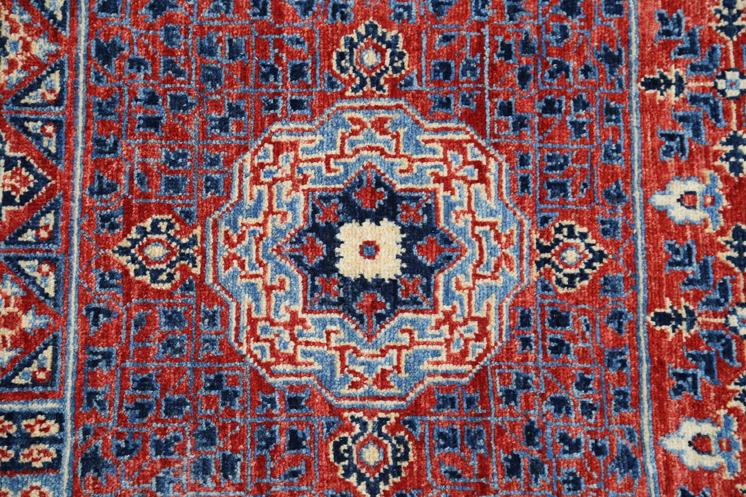 Hand Knotted Mamluk Wool Rug 10' 1" x 13' 8" - No. AT89519