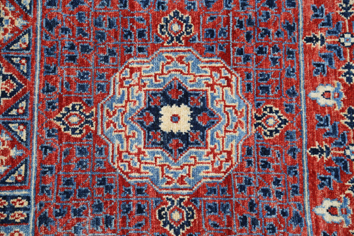 Hand Knotted Mamluk Wool Rug 10' 1" x 13' 8" - No. AT89519