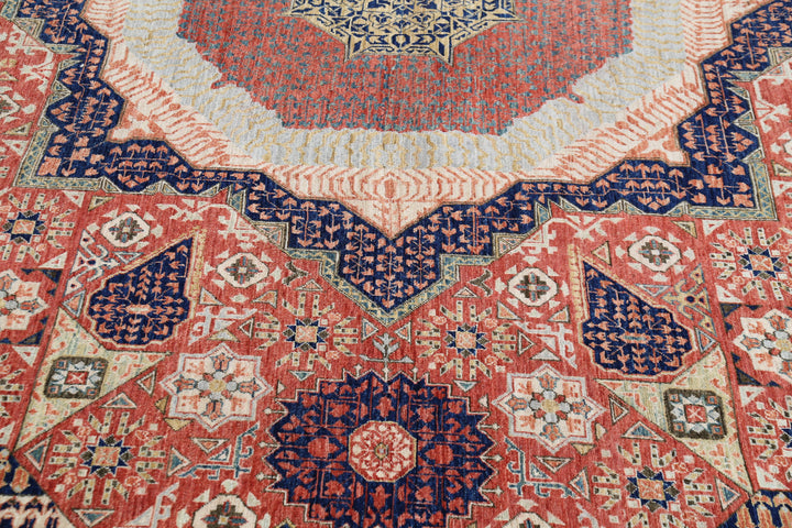 Hand Knotted Fine Mamluk Wool Rug 11' 1" x 15' 7" - No. AT25725