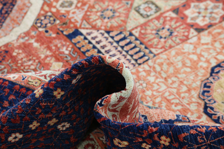 Hand Knotted Fine Mamluk Wool Rug 11' 1" x 15' 7" - No. AT25725