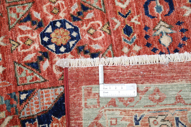 Hand Knotted Fine Mamluk Wool Rug 11' 1" x 15' 7" - No. AT25725