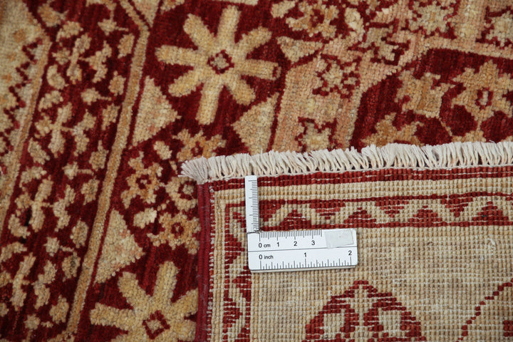Hand Knotted Fine Mamluk Wool Rug 3' 7" x 11' 3" - No. AT35826