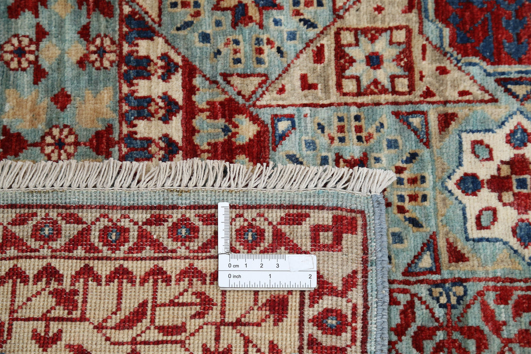 Hand Knotted Fine Mamluk Wool Rug 7' 11" x 10' 0" - No. AT10618