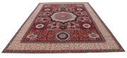 Hand Knotted Fine Mamluk Wool Rug 8' 10" x 12' 2" - No. AT73944