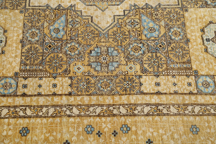Hand Knotted Fine Mamluk Wool Rug 7' 10" x 10' 10" - No. AT56652