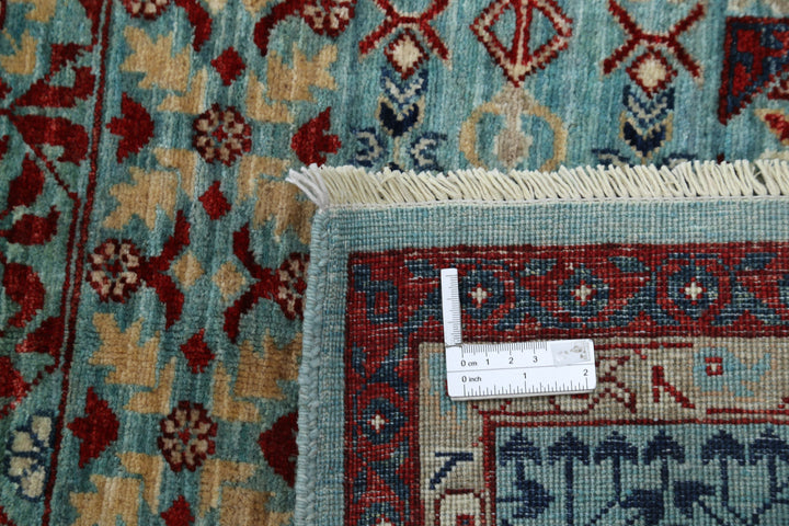 Hand Knotted Fine Mamluk Wool Rug 9' 11" x 14' 1" - No. AT29472