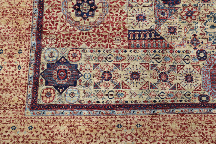 Hand Knotted Fine Mamluk Wool Rug 8' 3" x 10' 3" - No. AT45360