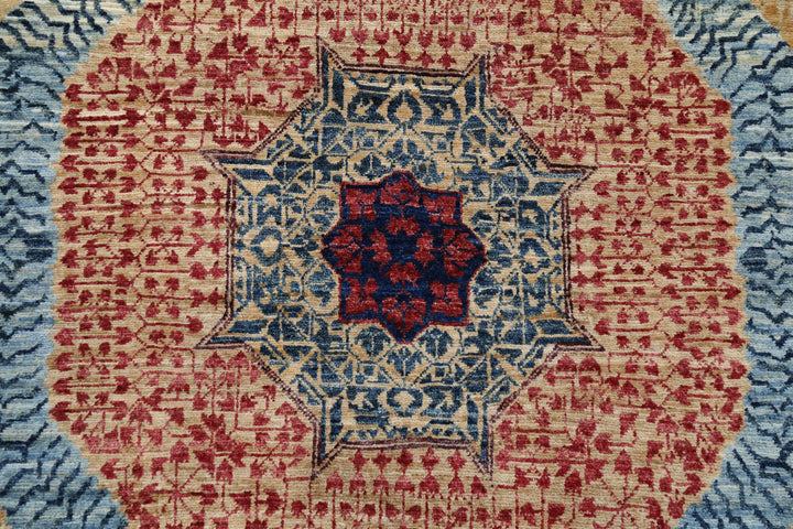 Hand Knotted Fine Mamluk Wool Rug 8' 3" x 10' 3" - No. AT45360