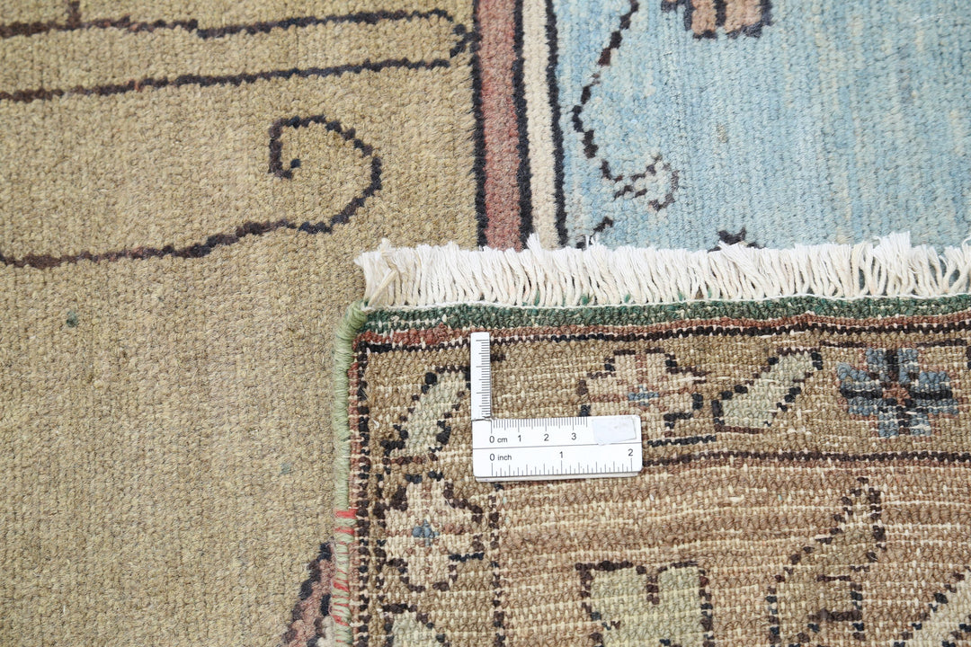 Hand Knotted Vintage Persian Meshkabad Wool Rug 11' 10" x 14' 6" - No. AT11357