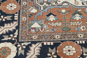 Hand Knotted Vintage Persian Meshkabad Wool Rug 12' 0" x 15' 2" - No. AT49597