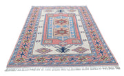 Hand Knotted Vintage Turkish Milas Wool Rug 5' 2" x 7' 11" - No. AT46875