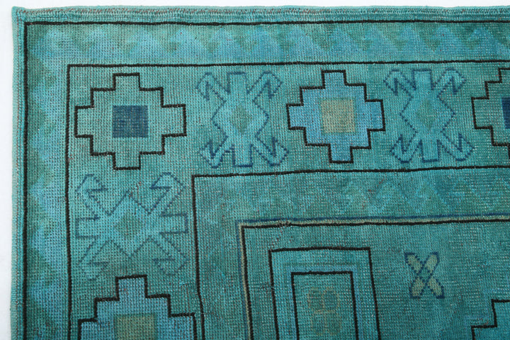 Hand Knotted Vintage Turkish Milas Wool Rug 6' 3" x 9' 1" - No. AT83924