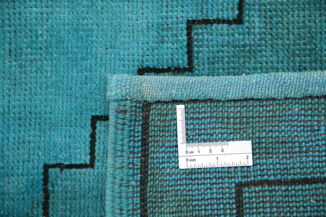 Hand Knotted Vintage Turkish Milas Wool Rug 6' 3" x 9' 1" - No. AT83924