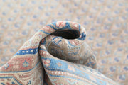 Hand Knotted Vintage Persian Mir Saraband Wool Rug 7' 8" x 10' 4" - No. AT85790