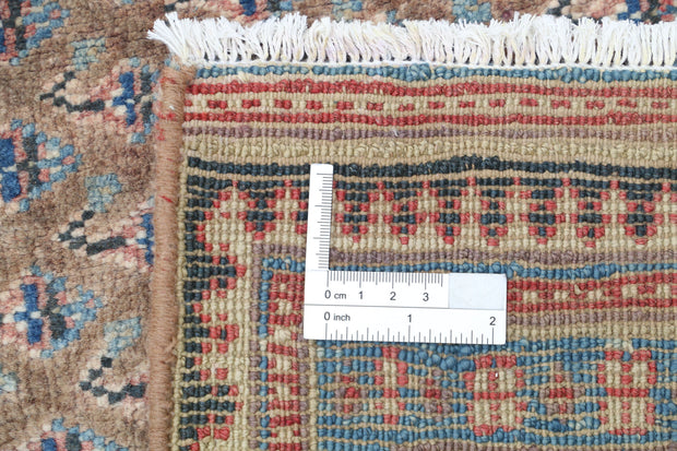 Hand Knotted Vintage Persian Mir Saraband Wool Rug 7' 8" x 10' 4" - No. AT85790