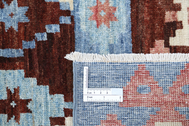 Hand Knotted Modcar Wool Rug 5' 7" x 7' 11" - No. AT18712