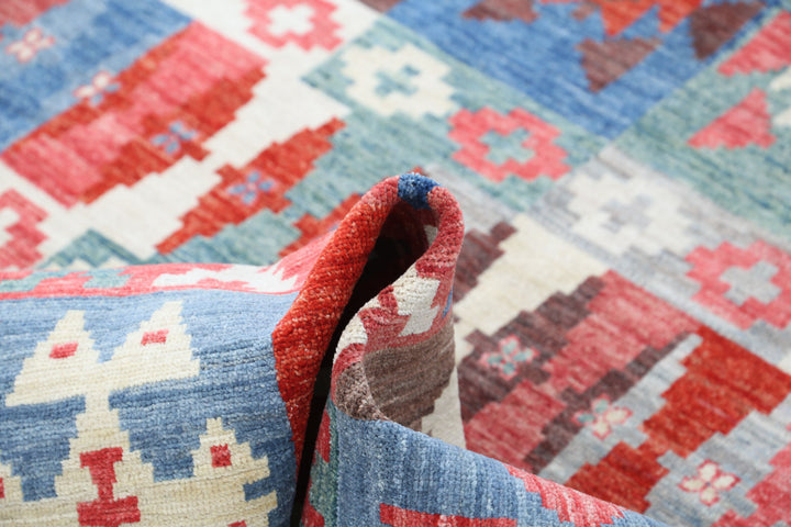 Hand Knotted Modcar Wool Rug 4' 10" x 6' 5" - No. AT61209