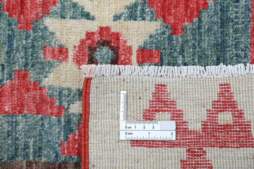 Hand Knotted Modcar Wool Rug 4' 10" x 6' 5" - No. AT61209