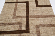 Hand Knotted Modcar Wool Rug 5' 7" x 7' 5" - No. AT63045
