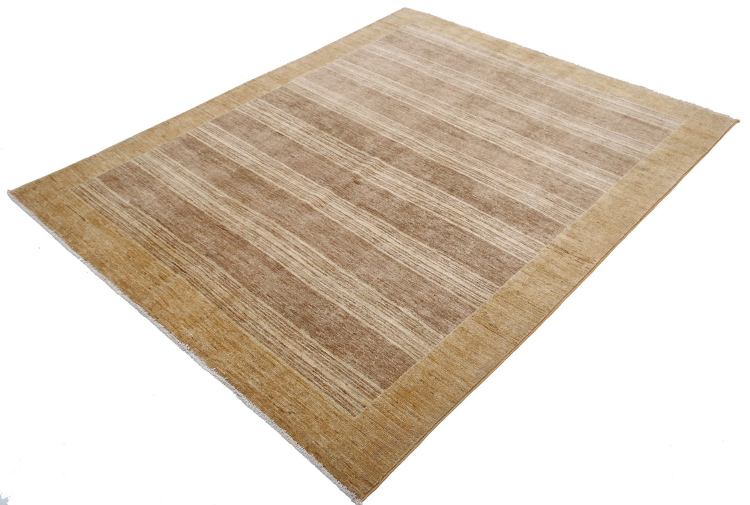 Hand Knotted Modcar Wool Rug 5' 0" x 6' 4" - No. AT46779