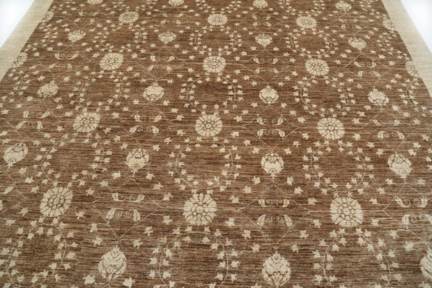Hand Knotted Modcar Wool Rug 9' 9" x 13' 4" - No. AT91201