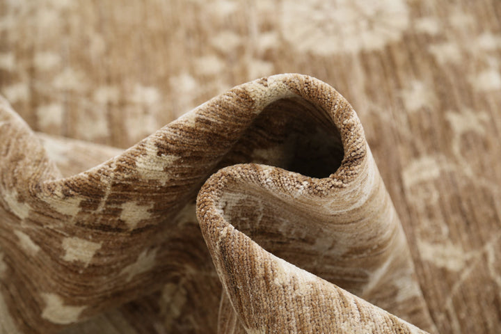 Hand Knotted Modcar Wool Rug 9' 9" x 13' 4" - No. AT91201