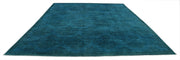 Hand Knotted Overdye Wool Rug 10' 3" x 12' 4" - No. AT10136