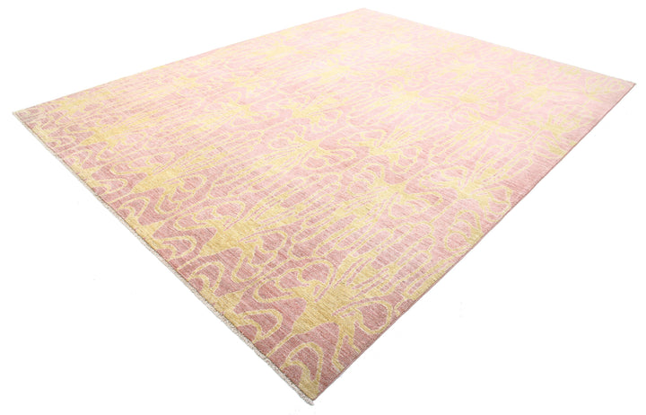 Hand Knotted Modcar Wool Rug 9' 2" x 11' 9" - No. AT29637