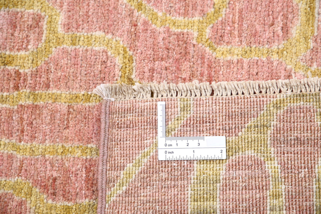 Hand Knotted Modcar Wool Rug 9' 2" x 11' 9" - No. AT29637