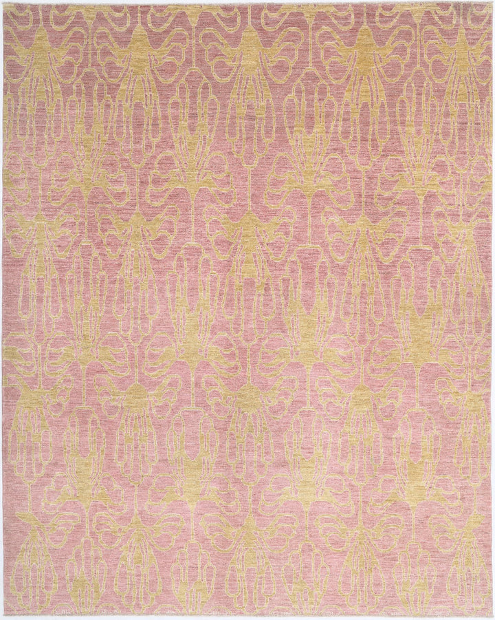 Hand Knotted Modcar Wool Rug 9' 2" x 11' 9" - No. AT29637